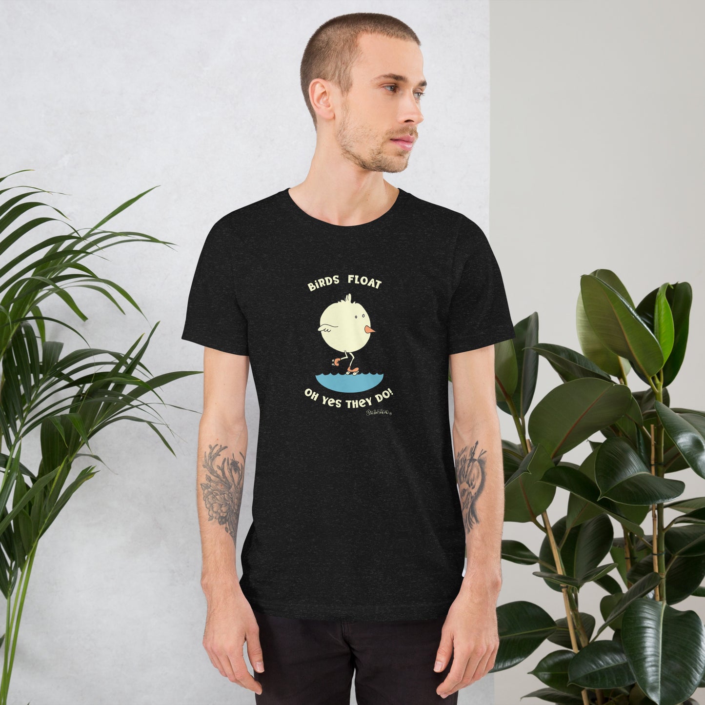 Birds Float! - Men's T-shirt