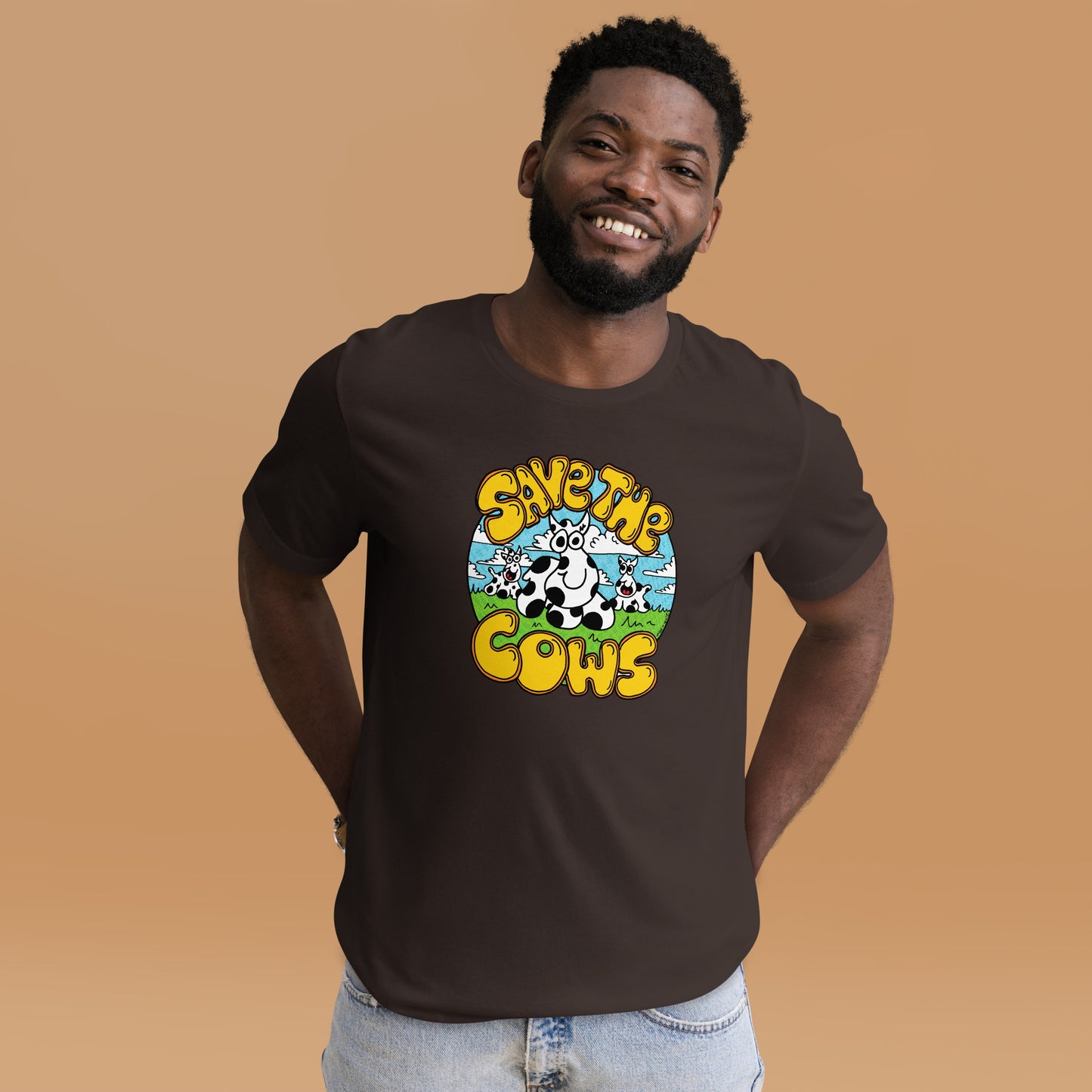 Save the Cows - Men's t-shirt