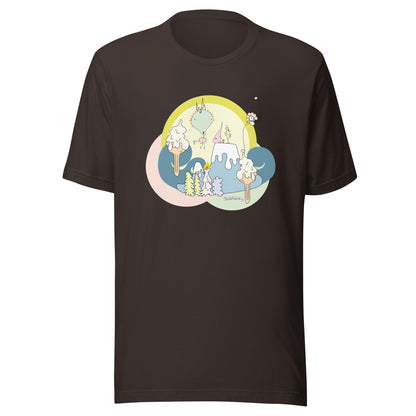 Candy Mountains - Unisex t-shirt