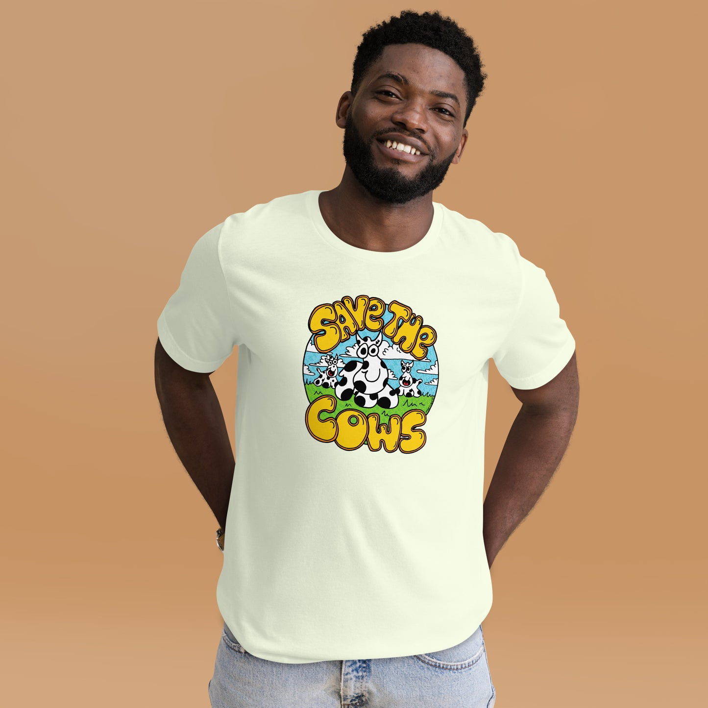 Save the Cows - Men's t-shirt