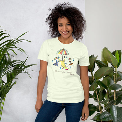 It's raining cats n dogs - Women's t-shirt