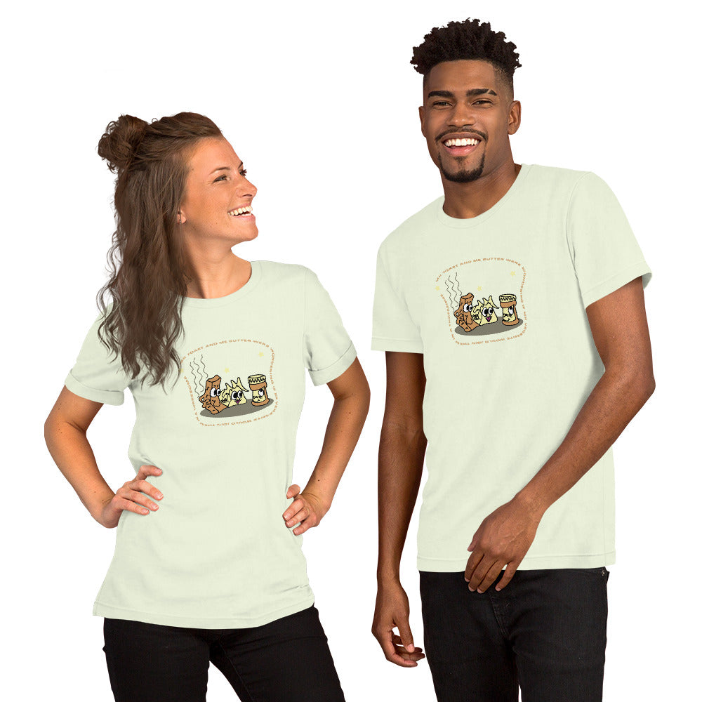 Mr Toast and Ms Butter - Women's t-shirt