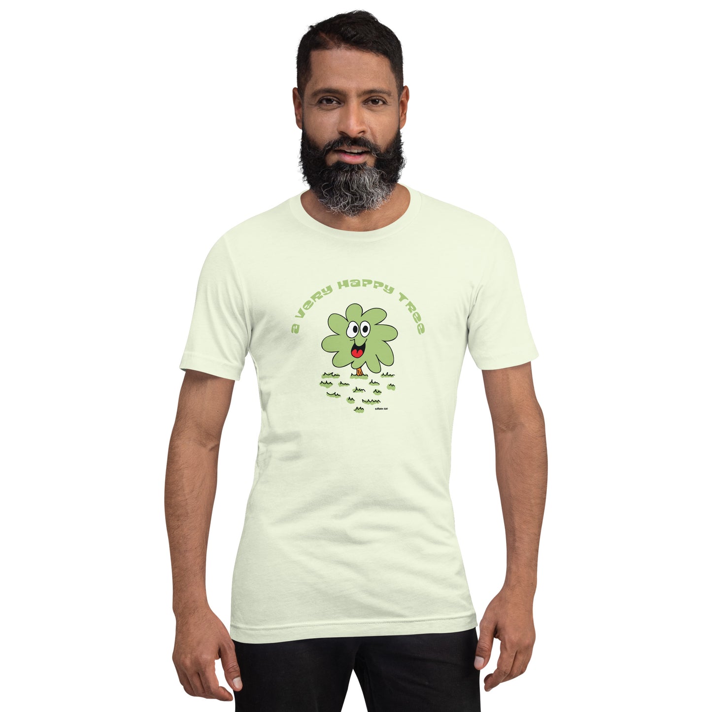 A very happy tree - Men's t-shirt