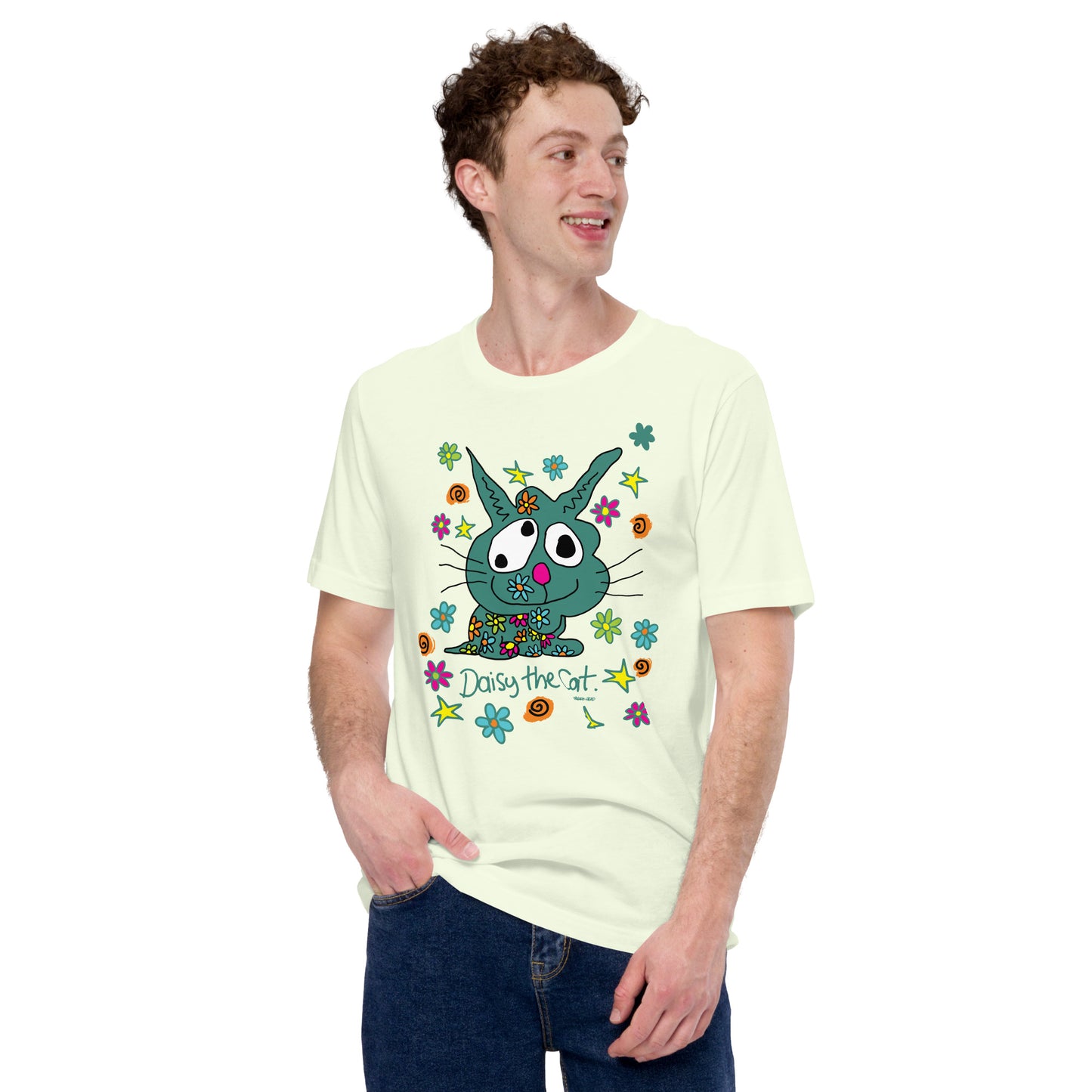 Daisy the Cat - Men's t-shirt