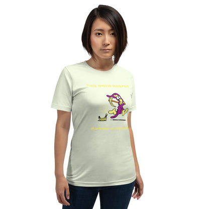 The Grim Reaper races a Banana - Women's t-shirt