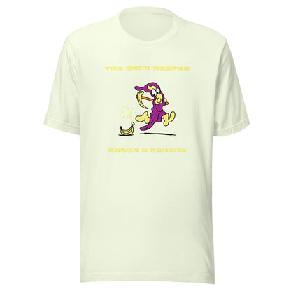 The Grim Reaper races a Banana - Women's t-shirt