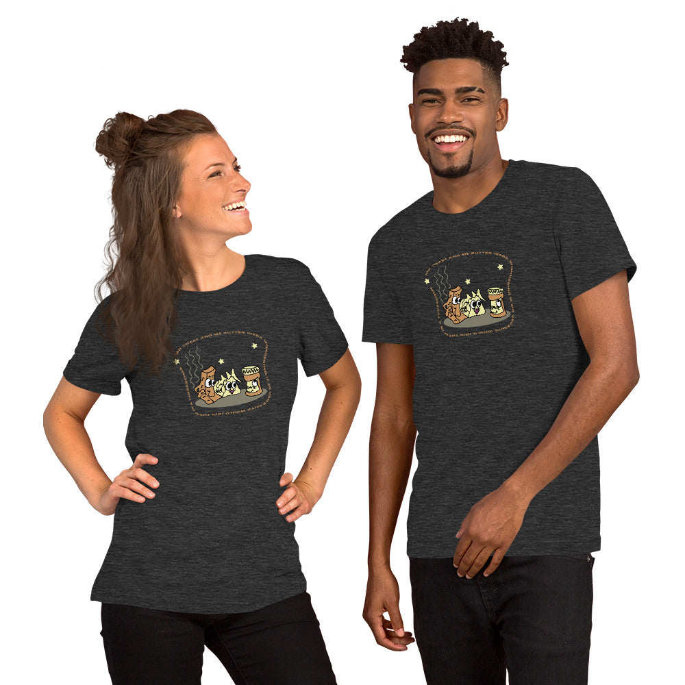 Mr Toast and Ms Butter - Women's t-shirt