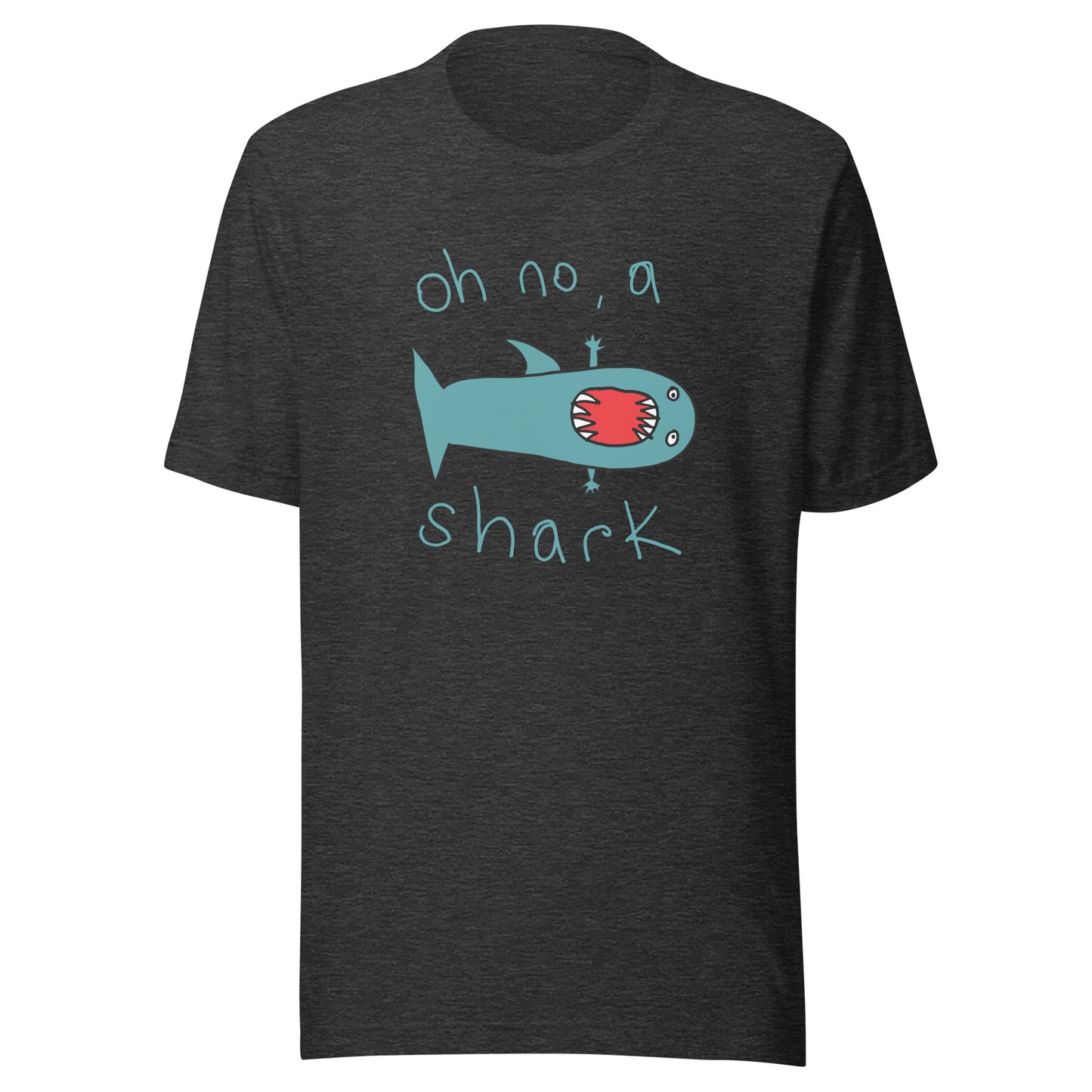 Oh no, a shark - Women's t-shirt