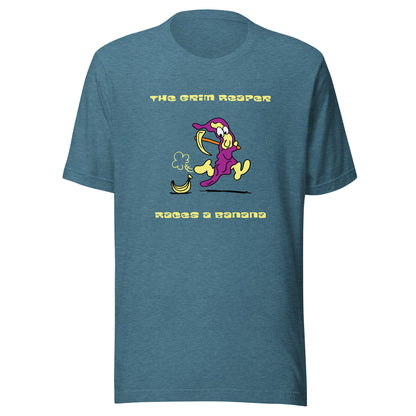 The Grim Reaper races a Banana - Women's t-shirt