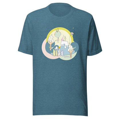 Candy Mountains - Unisex t-shirt