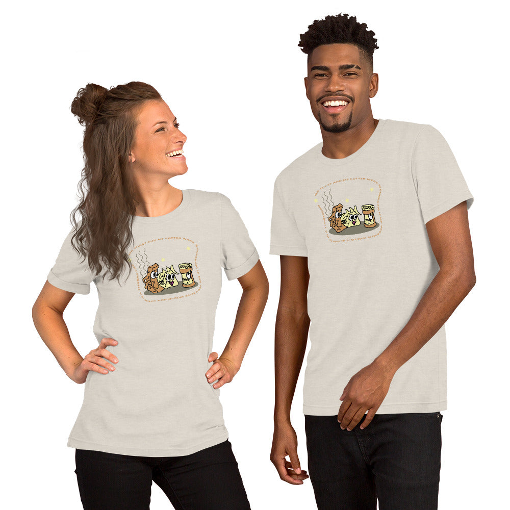 Mr Toast and Ms Butter - Men's t-shirt