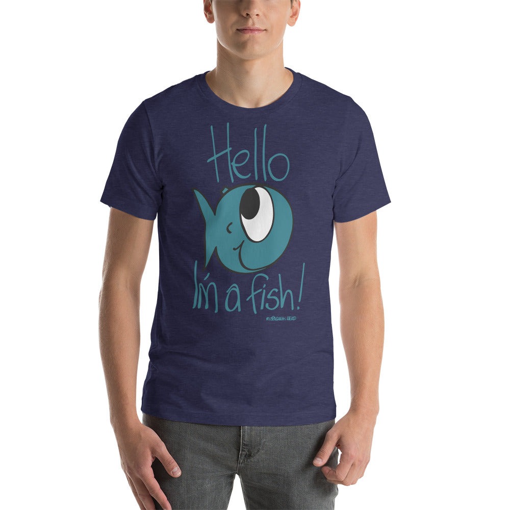 Hello, I'm a Fish! - Men's t-shirt