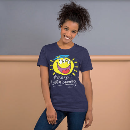 This is your Captain Speaking - Women's t-shirt