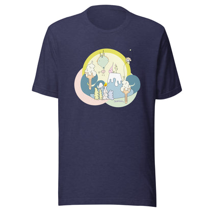 Candy Mountains - Unisex t-shirt