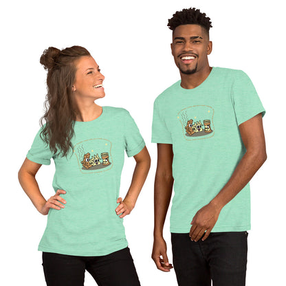 Mr Toast and Ms Butter - Women's t-shirt