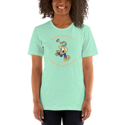 Ralph the Vacky goes Rollerskating - Women's t-shirt