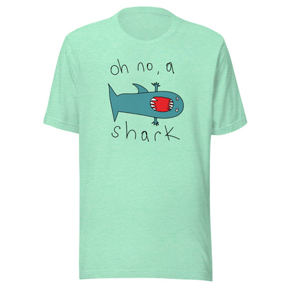 Oh no, a shark - Women's t-shirt