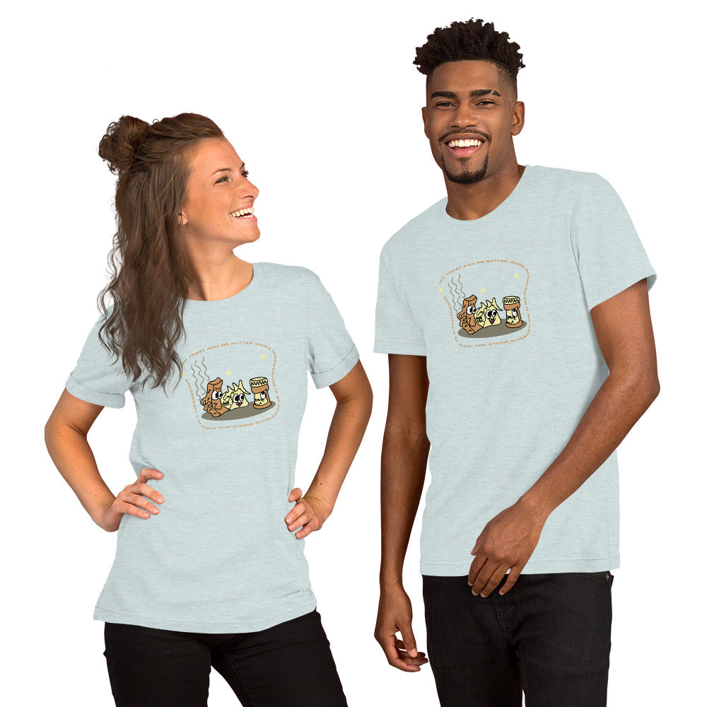 Mr Toast and Ms Butter - Women's t-shirt