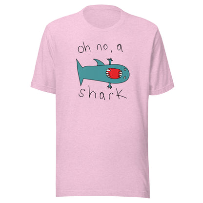 Oh no, a shark - Women's t-shirt