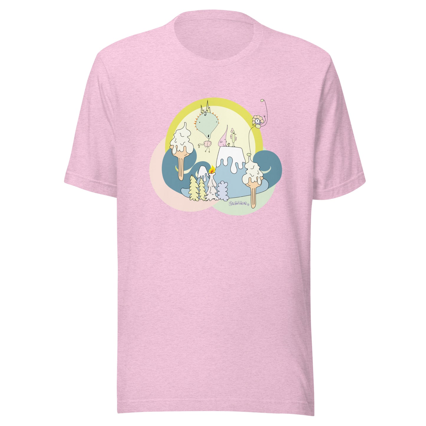 Candy Mountains - Unisex t-shirt