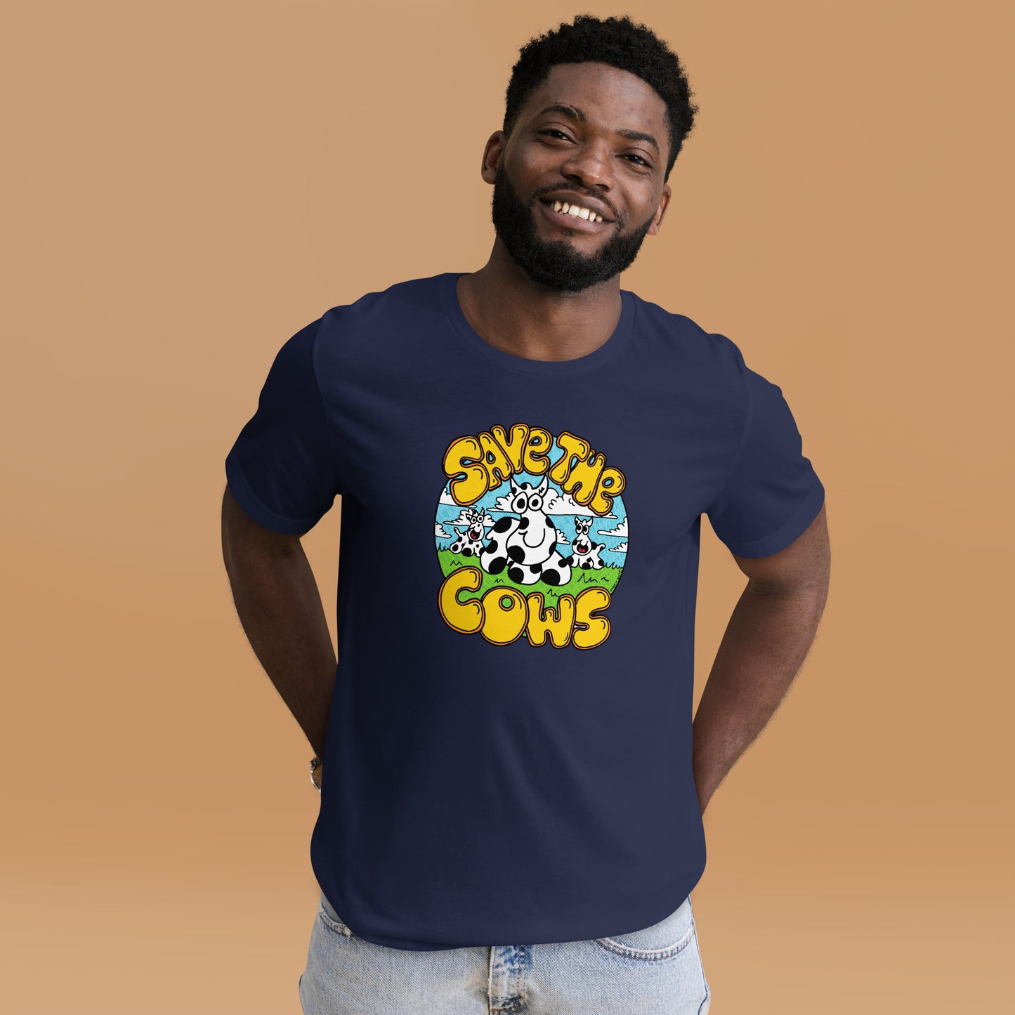 Save the Cows - Men's t-shirt