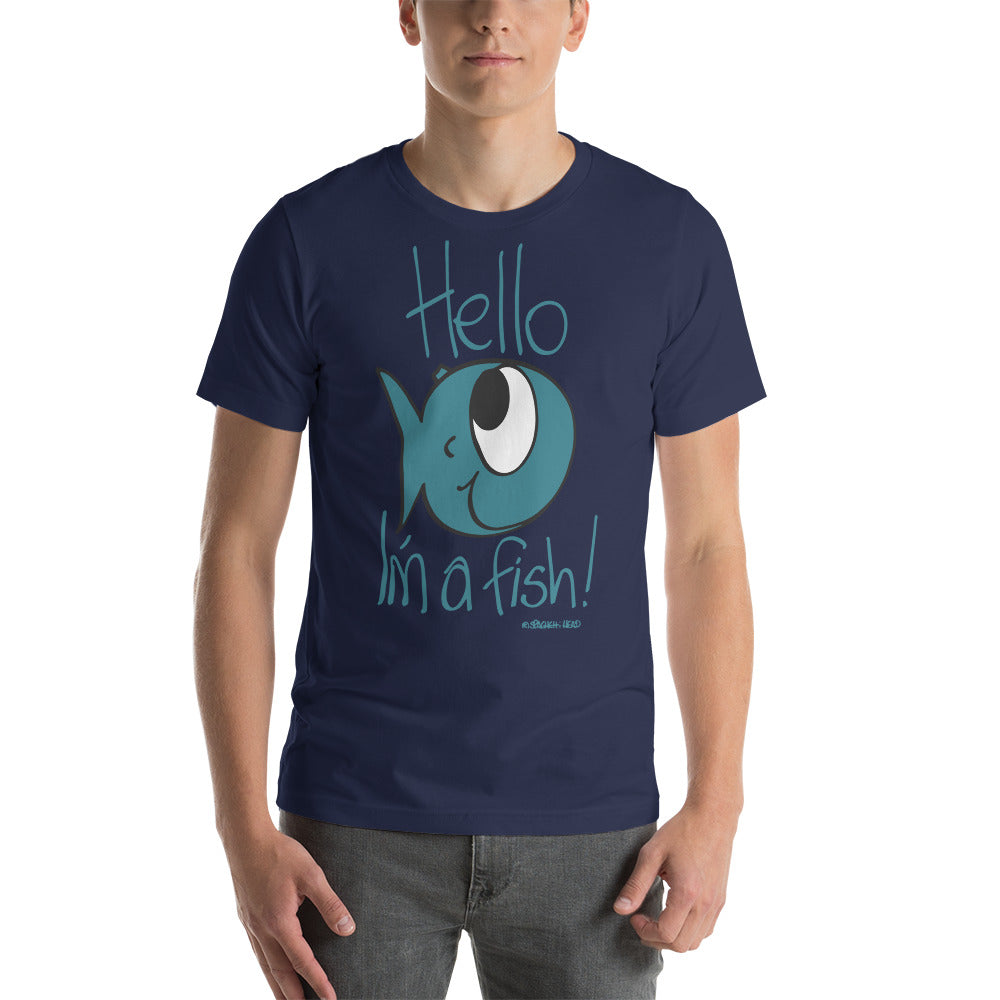 Hello, I'm a Fish! - Men's t-shirt