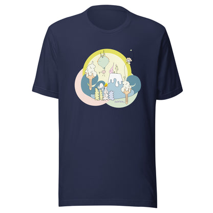 Candy Mountains - Unisex t-shirt