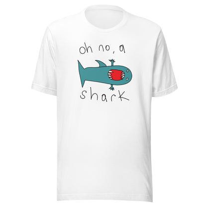 Oh no, a shark - Women's t-shirt