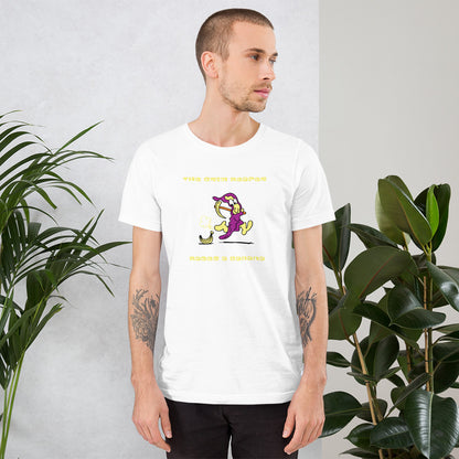 The Grim Reaper races a Banana - Men's t-shirt