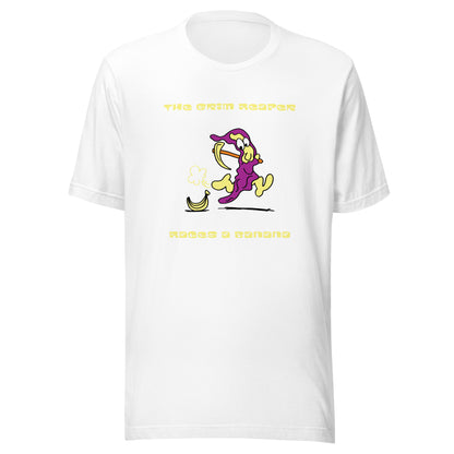 The Grim Reaper races a Banana - Women's t-shirt