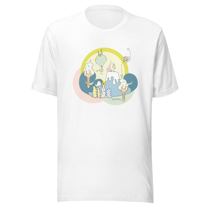 Candy Mountains - Unisex t-shirt