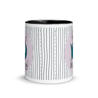 Hello, I'm a Fish! - Mug with Color Inside