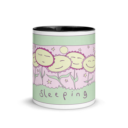 Sleeping - Mug with Color Inside