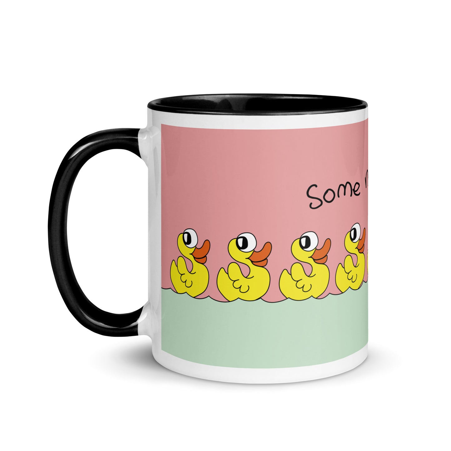 Some nice ducks - Mug with Colour Inside