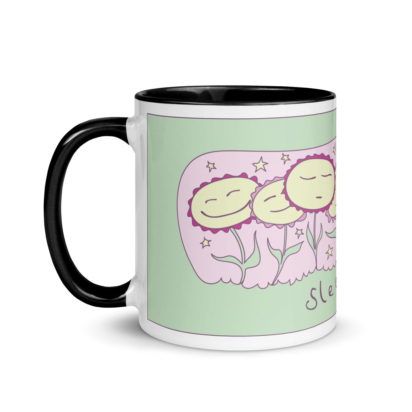 Sleeping - Mug with Color Inside