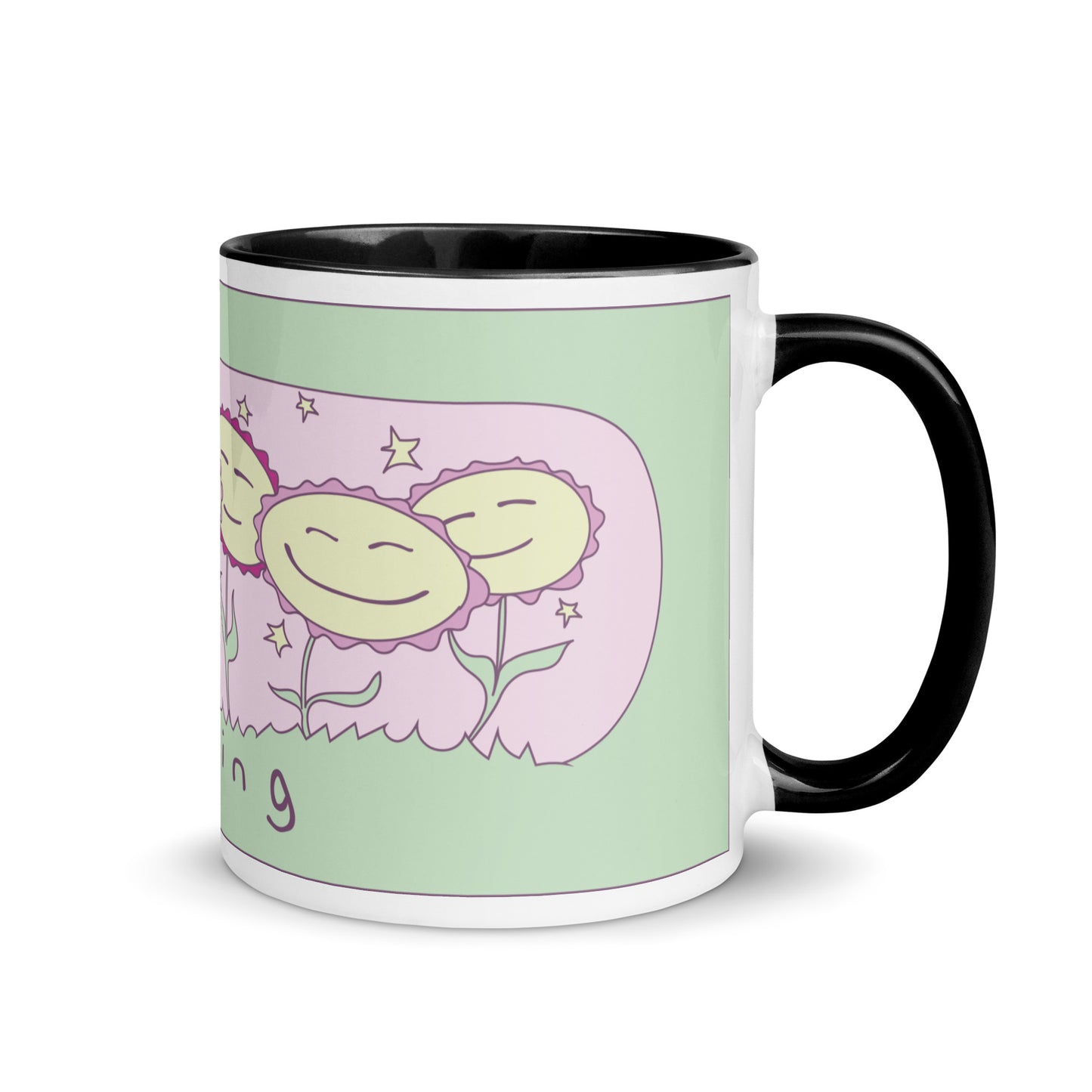 Sleeping - Mug with Color Inside