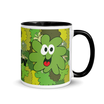 A Very Happy Tree - Mug with Color Inside