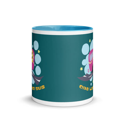 A One Legged Bus - Mug with Colour Inside