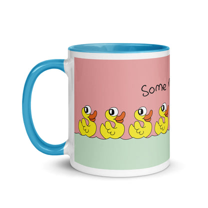 Some nice ducks - Mug with Colour Inside