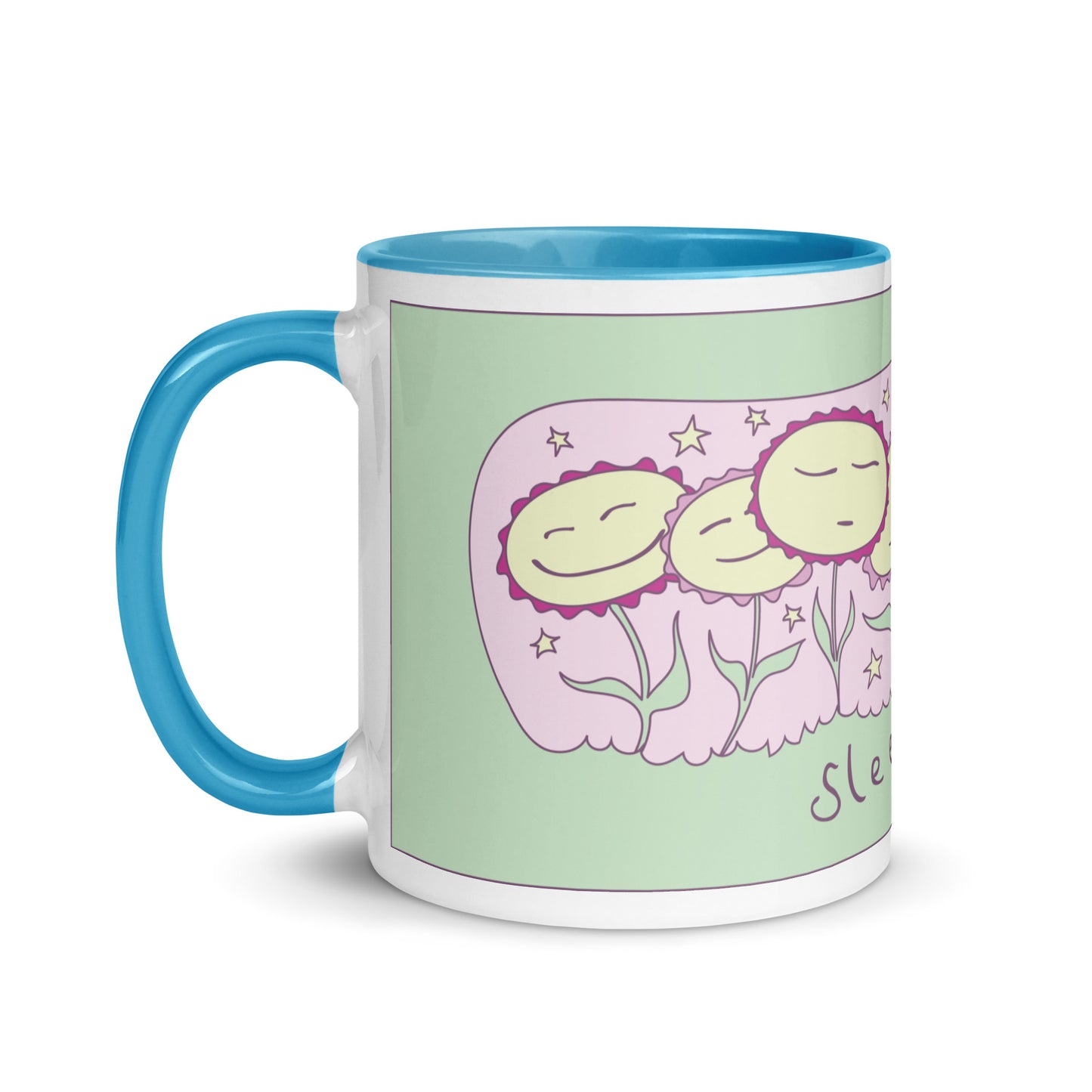 Sleeping - Mug with Color Inside