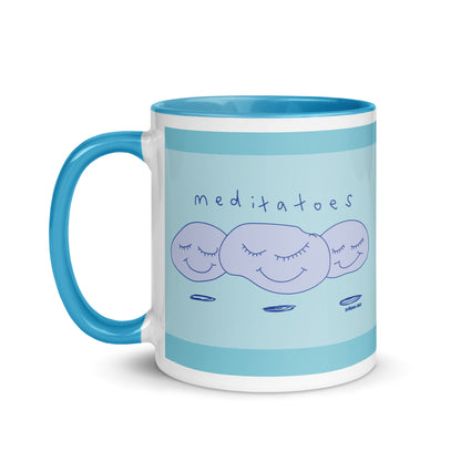 Meditatoes - Mug with Colour Inside