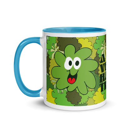 A Very Happy Tree - Mug with Color Inside