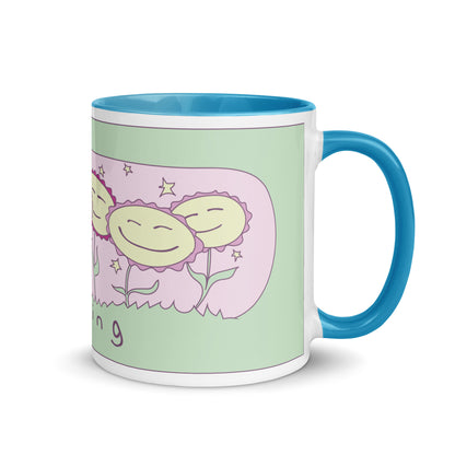 Sleeping - Mug with Color Inside