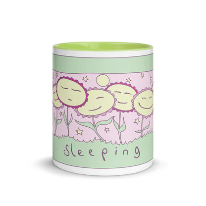 Sleeping - Mug with Color Inside