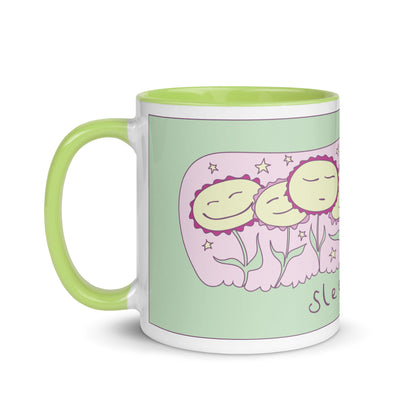 Sleeping - Mug with Color Inside