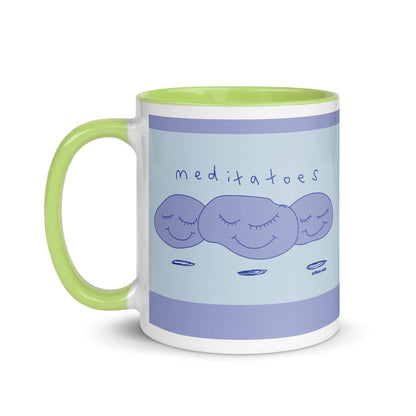 Meditatoes - Mug with Colour Inside