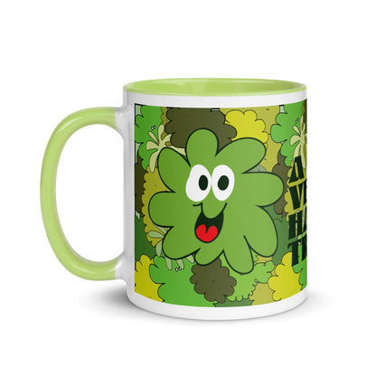 A Very Happy Tree - Mug with Color Inside