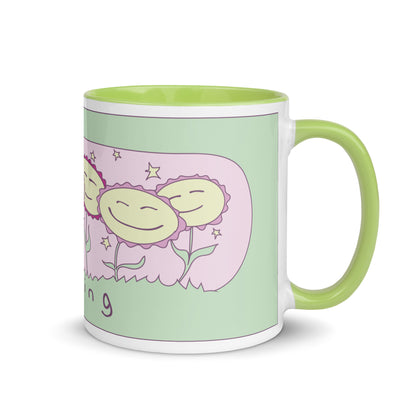 Sleeping - Mug with Color Inside