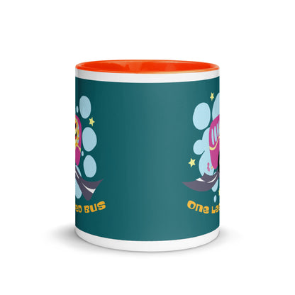 A One Legged Bus - Mug with Colour Inside