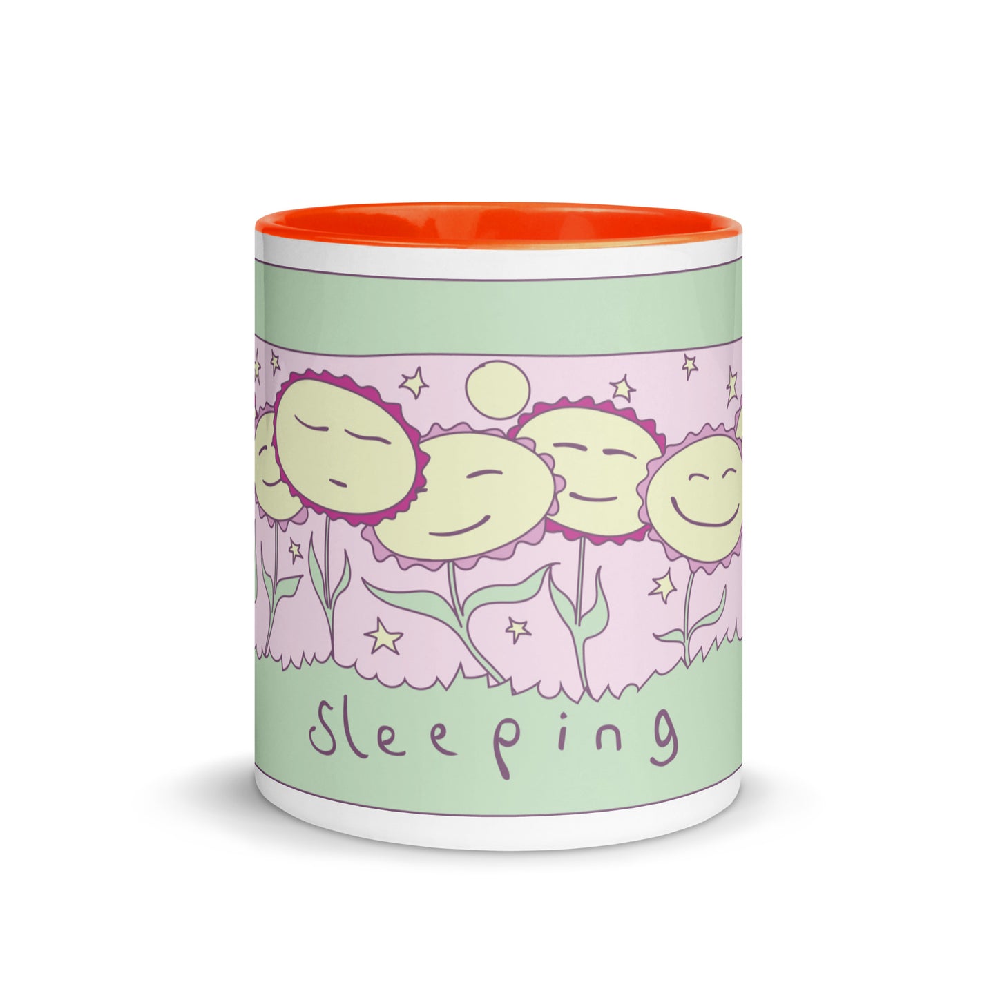 Sleeping - Mug with Color Inside